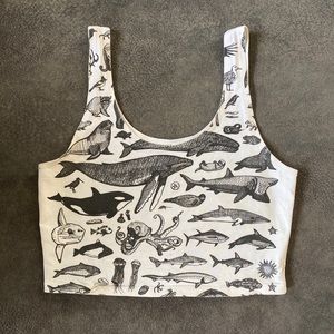 West coast crop top